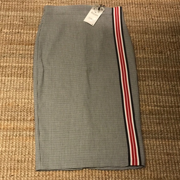 NWT Zara houndstooth pencil skirt - Picture 2 of 3